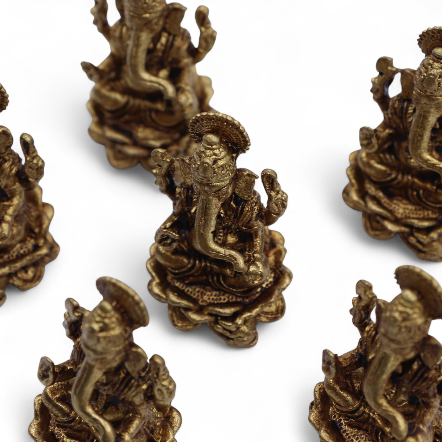 DIOSES EN MINIATURA DE LATÓN - GANESHA - 37MM