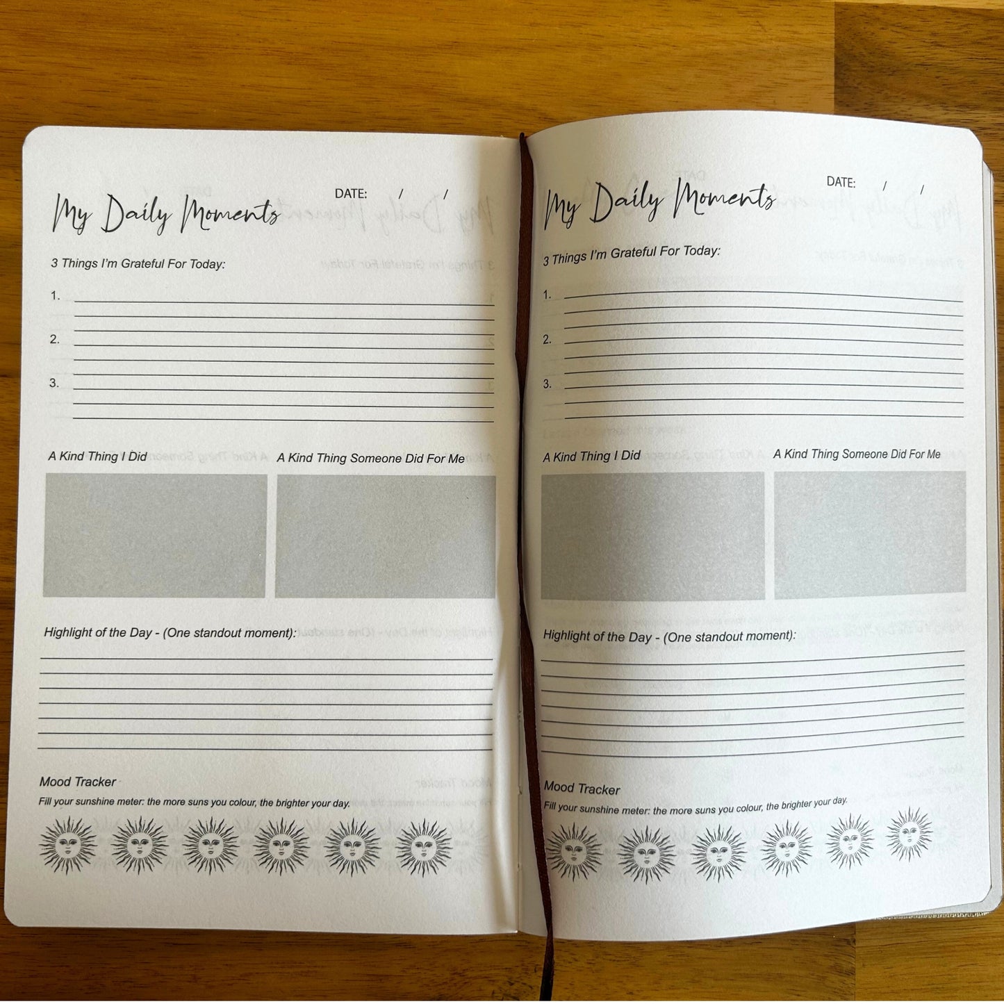 CUADERNO DE BIENESTAR Y GRATITUD - ÁRBOL DE LA VIDA Y FASES LUNARES - 120 PÁGINAS