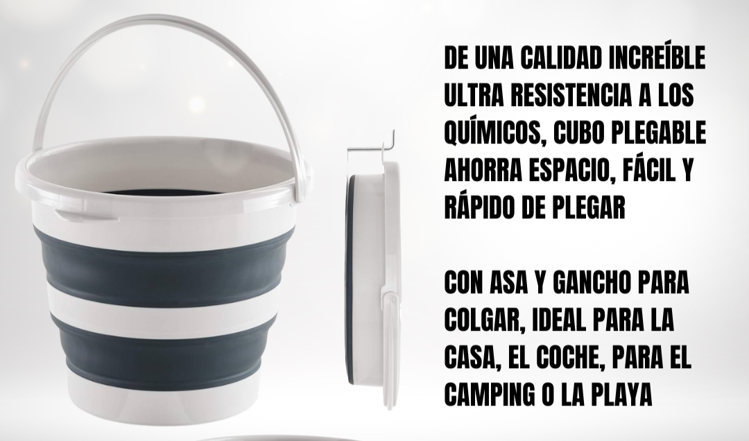 CUBO PLEGABLE 12 LITROS