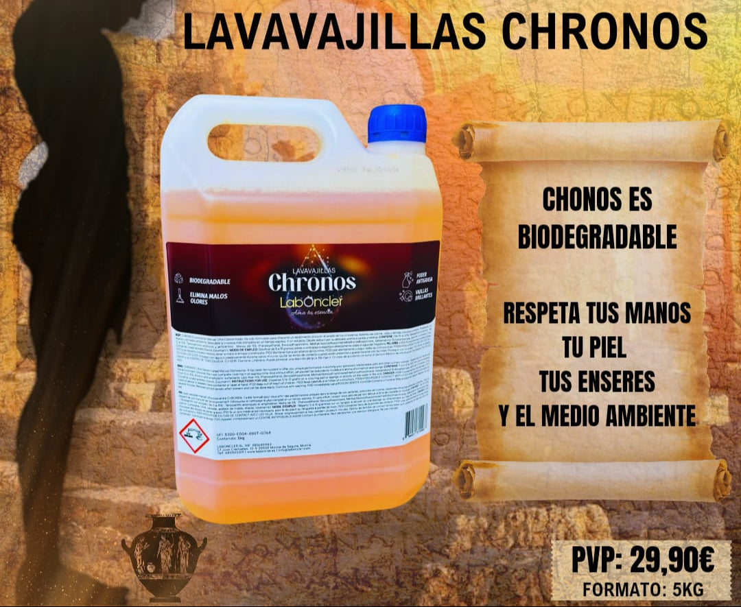 LAVAVAJILLAS MANUAL CHRONOS 5KG (a elegir)