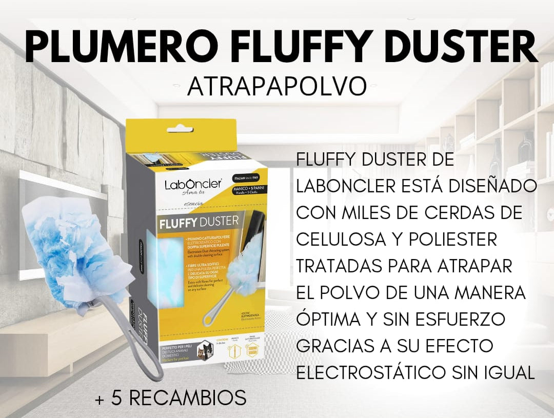 PLUMERO FLUFFY + 5 RECAMBIOS