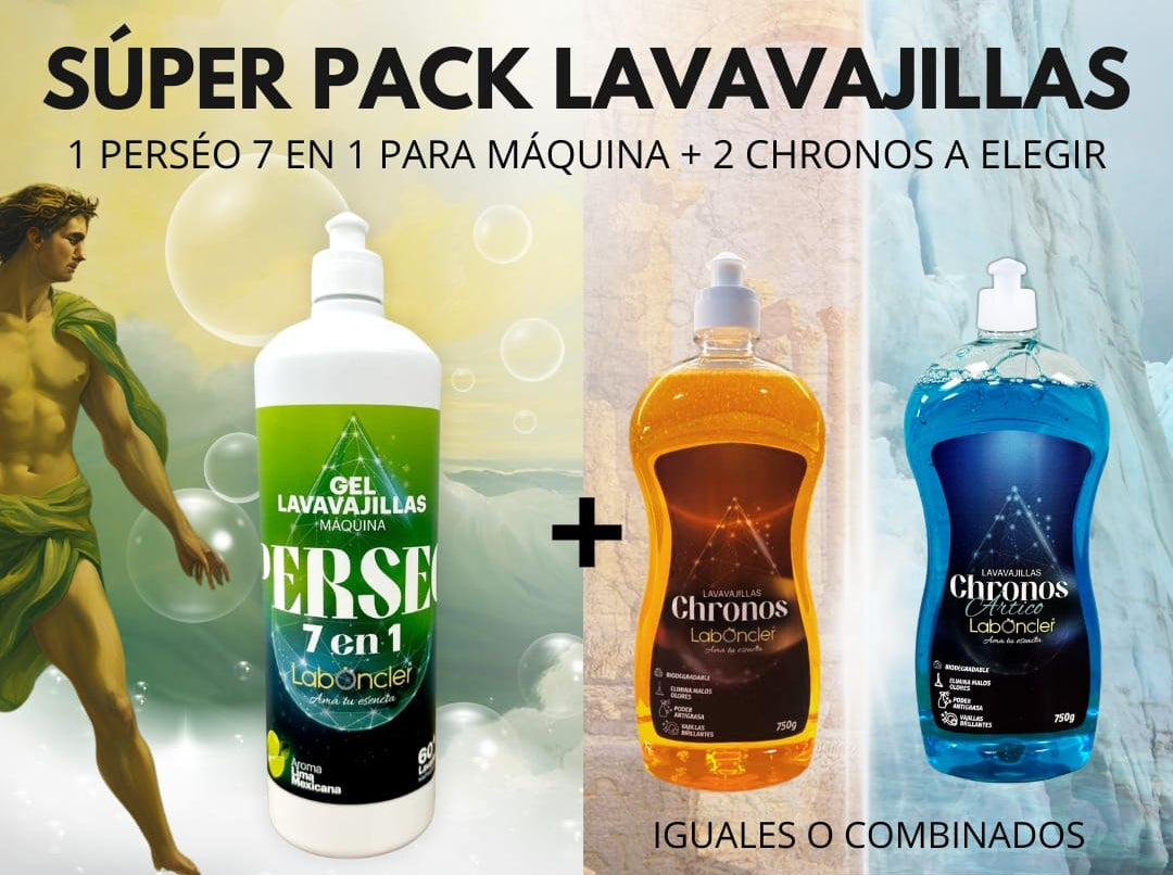 SÚPER PACK LAVAVAJILLAS