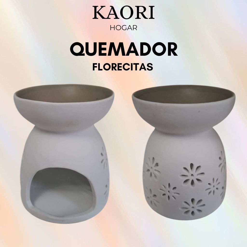 QUEMADOR PARA WAX MELTS - FLORECITAS