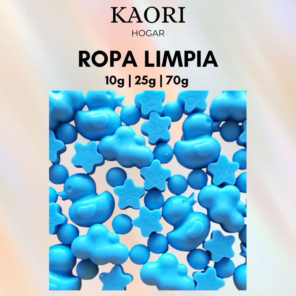 ROPA LIMPIA - WAX MELTS DE SOJA 100% NATURAL CON ESENCIA PREMIUM