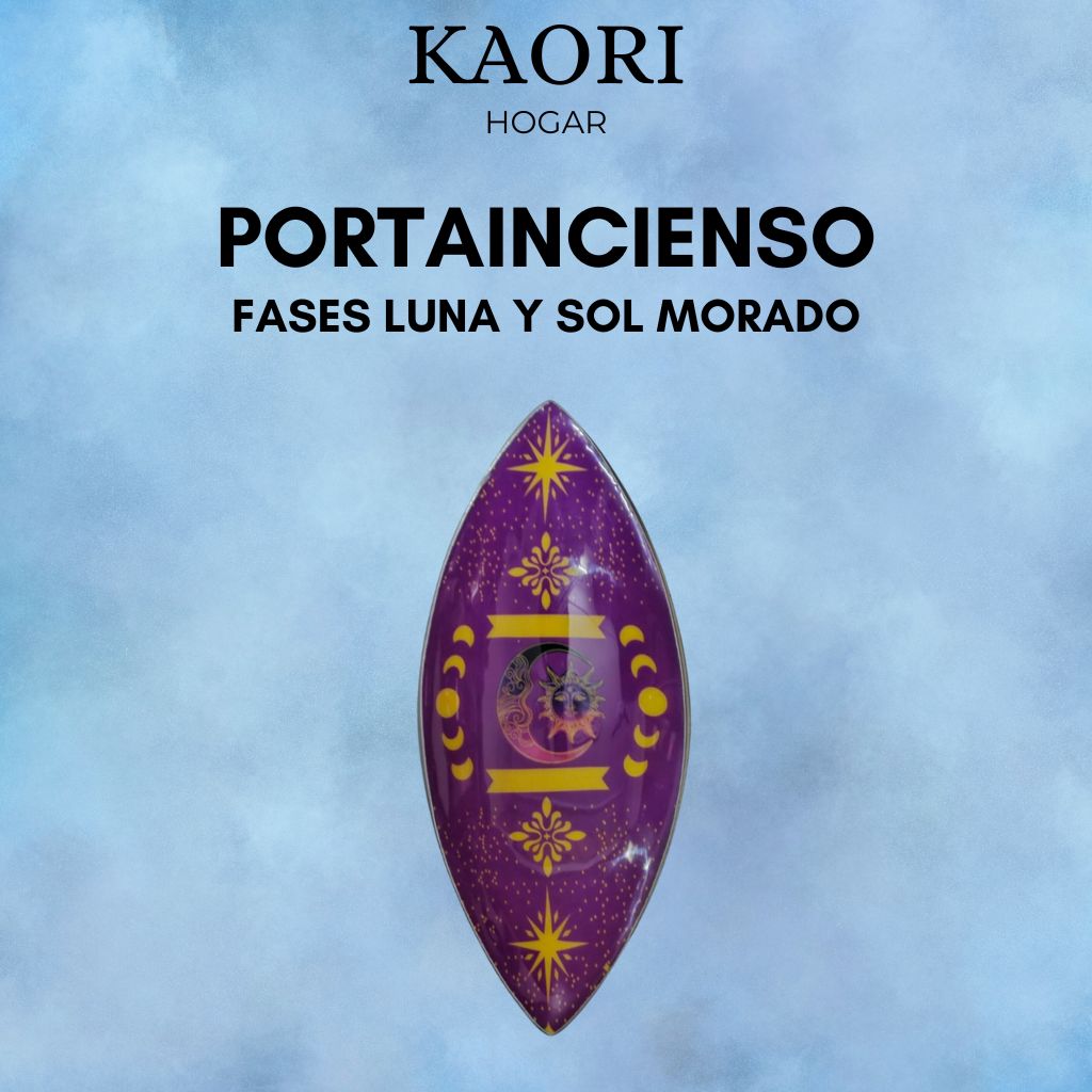 PORTAINCIENSO - FASES LUNA Y SOL MORADO