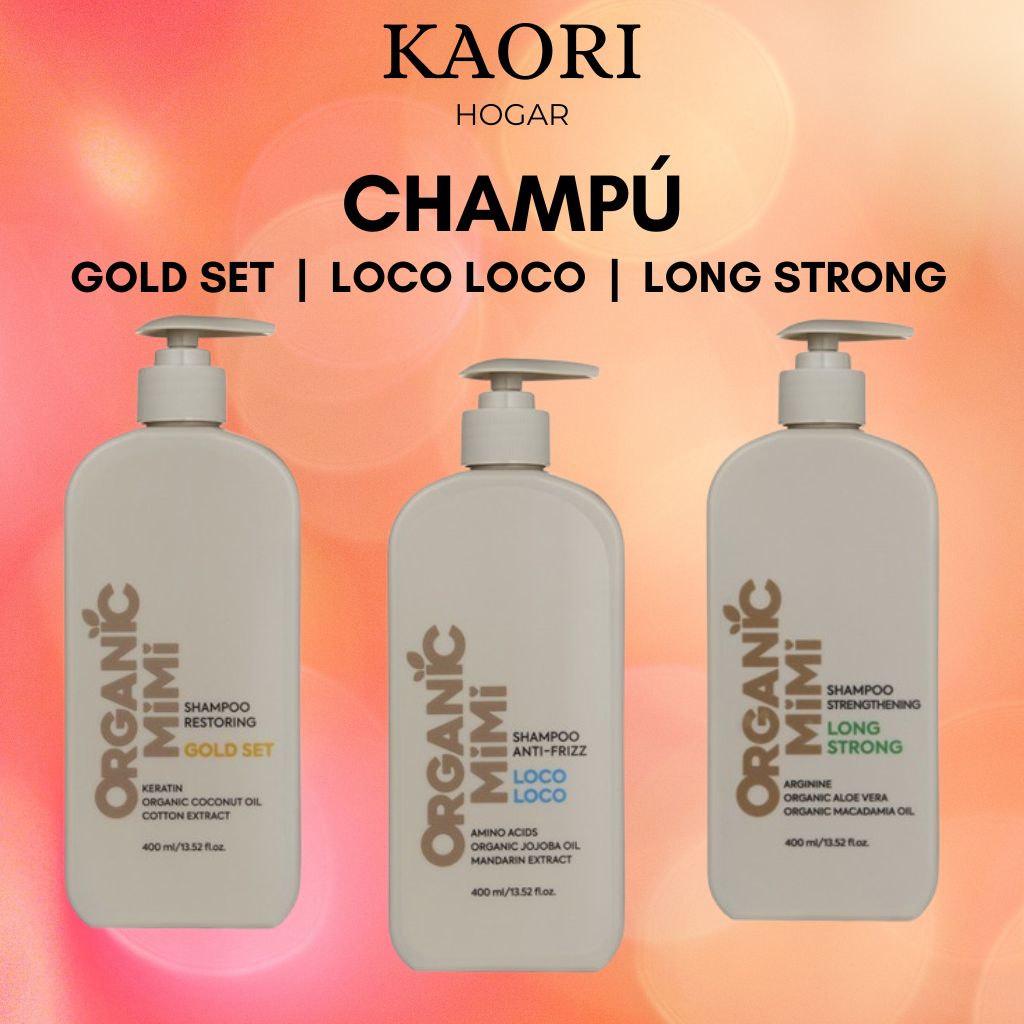 CHAMPÚ - FÓRMULAS NATURALES PARA TODO TIPO DE CABELLO