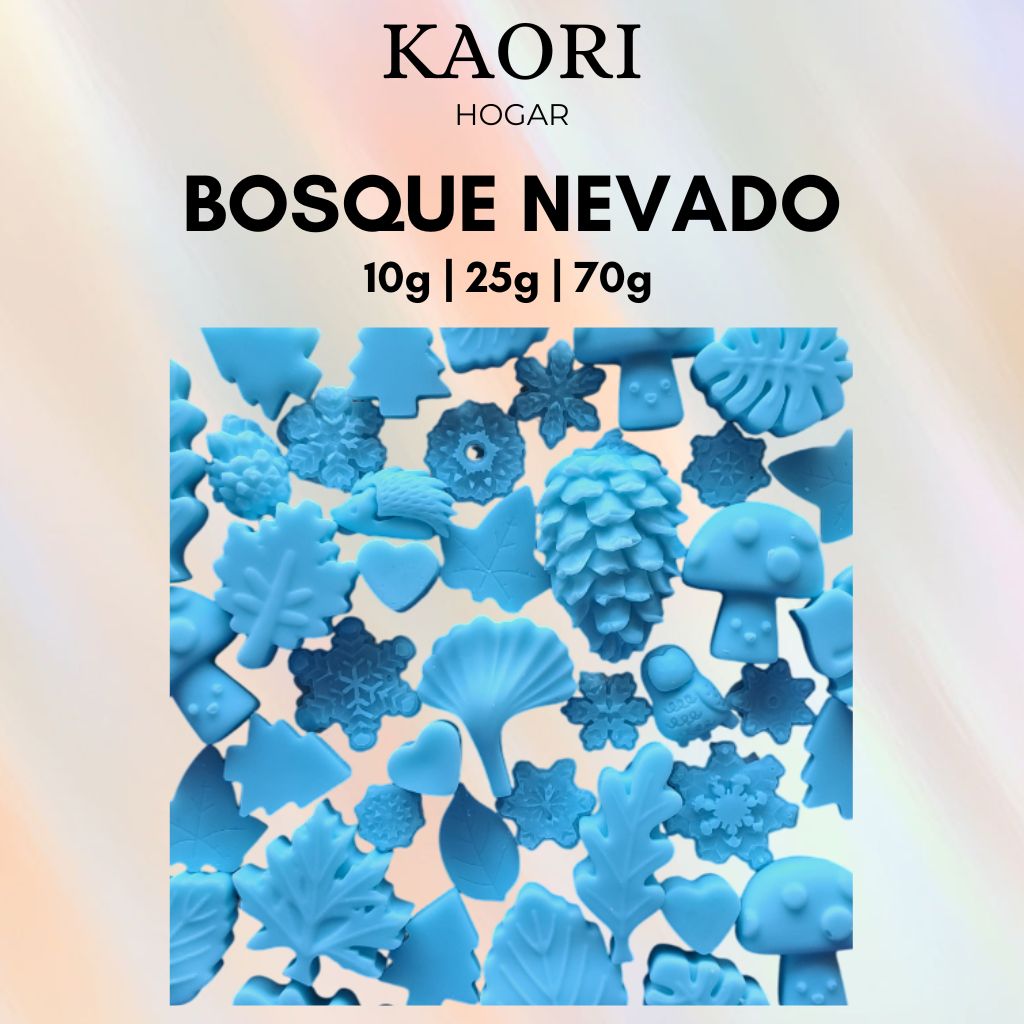 BOSQUE NEVADO - WAX MELTS DE SOJA 100% NATURAL CON ESENCIA PREMIUM