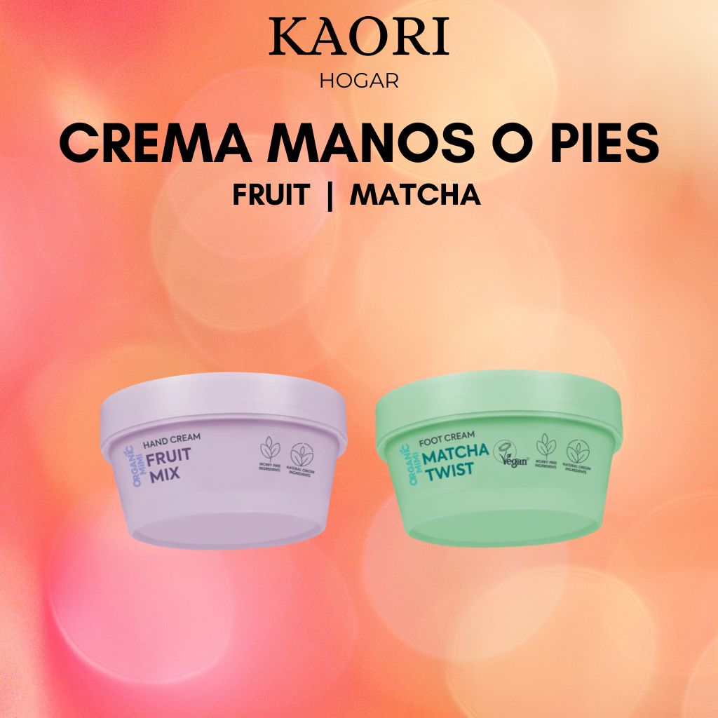 CREMA DE MANOS O PIES - FÓRMULAS NATURALES PARA TODO TIPO DE PIEL