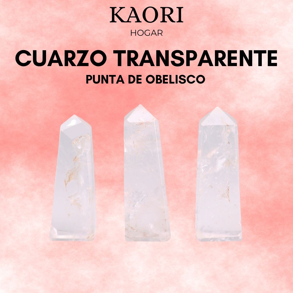 CUARZO TRANSPARENTE - PUNTA DE OBELISCO