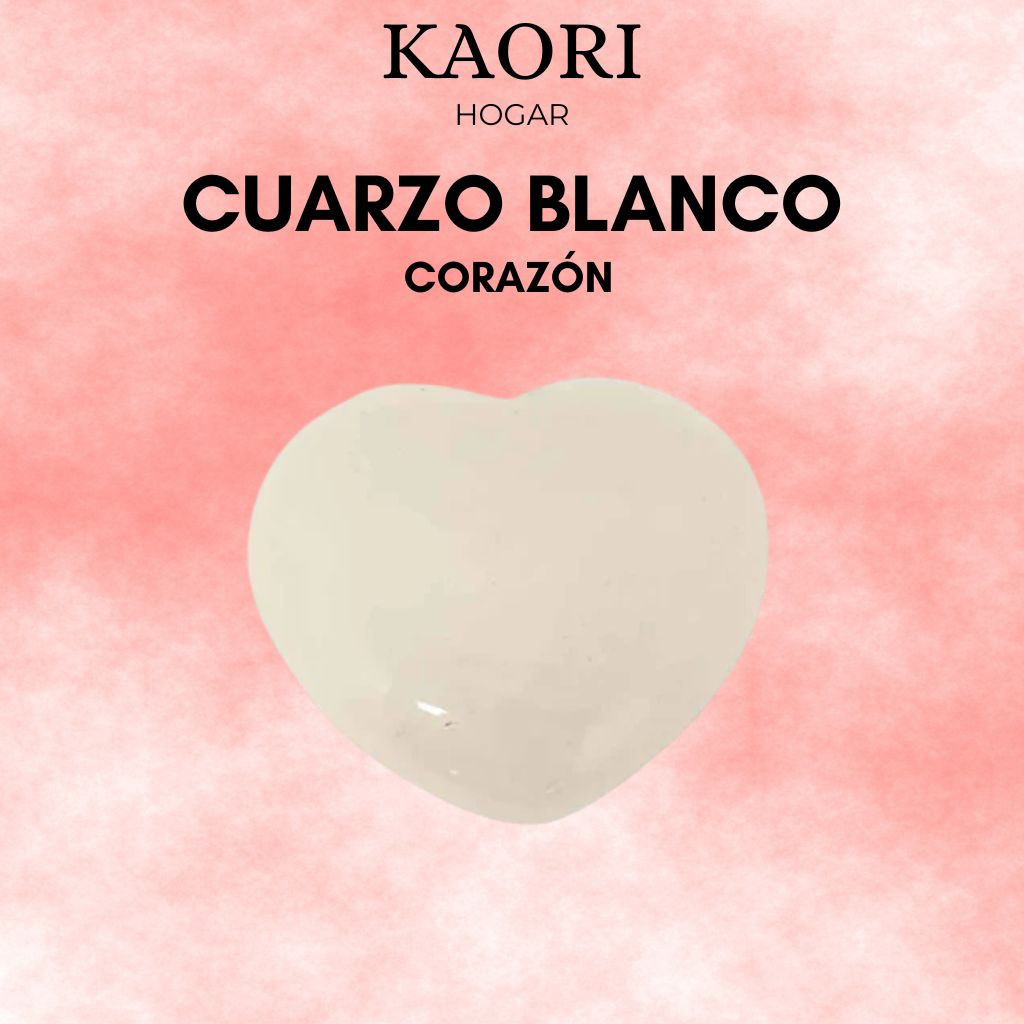 CUARZO BLANCO - CORAZÓN