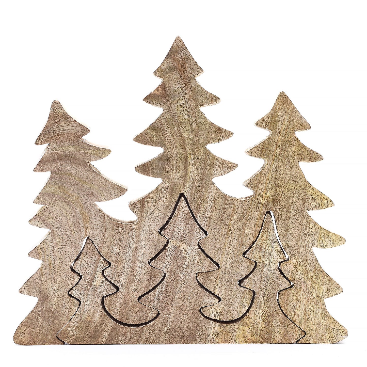 DECORACIÓN DE BOSQUE - TRES ÁRBOLES EN EL BOSQUE
