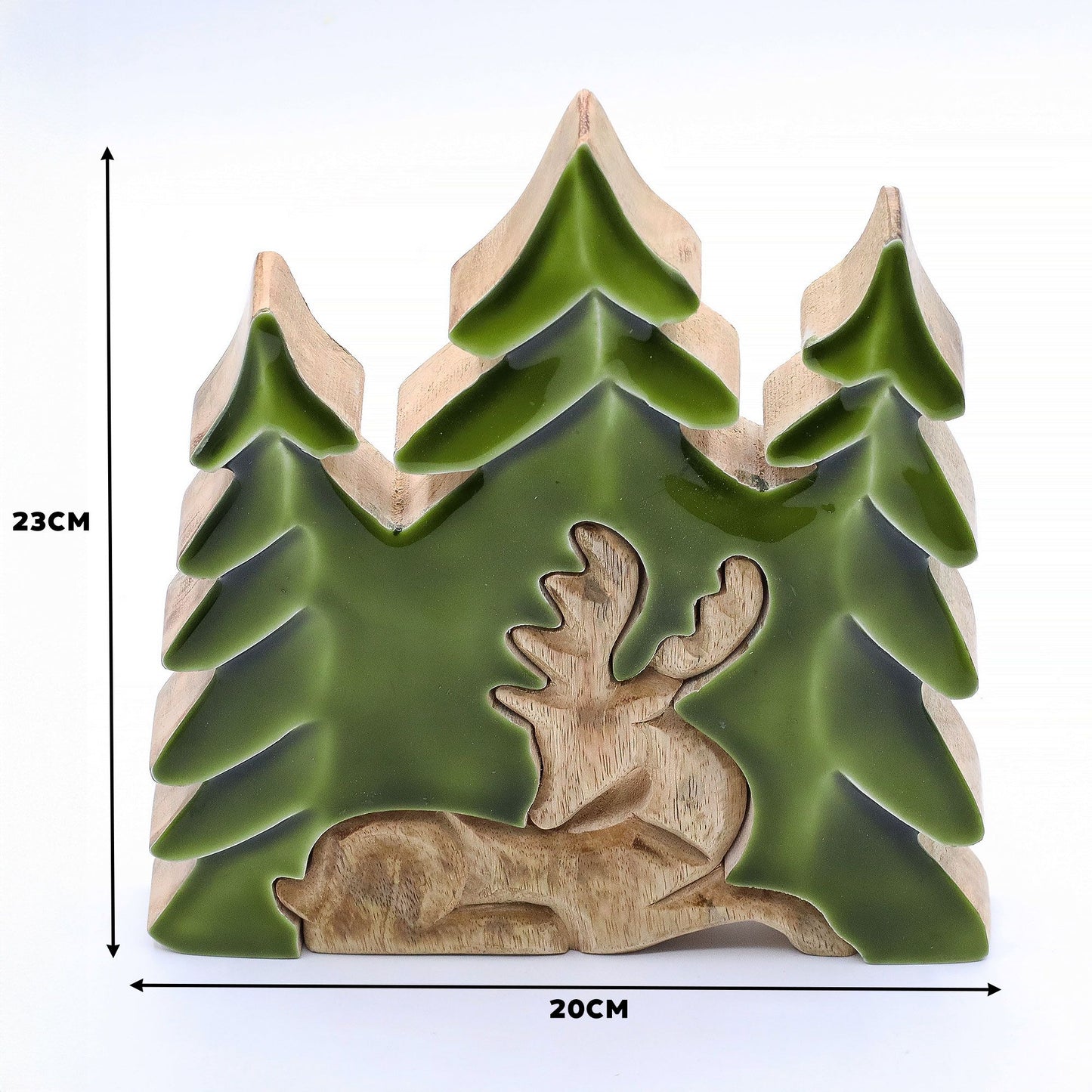 DECORACIÓN DE BOSQUE - CIERVO EN EL BOSQUE