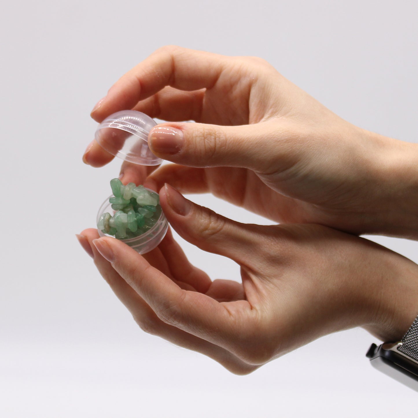 BOMBA DE BAÑO CON PULSERA DE AVENTURINA VERDE