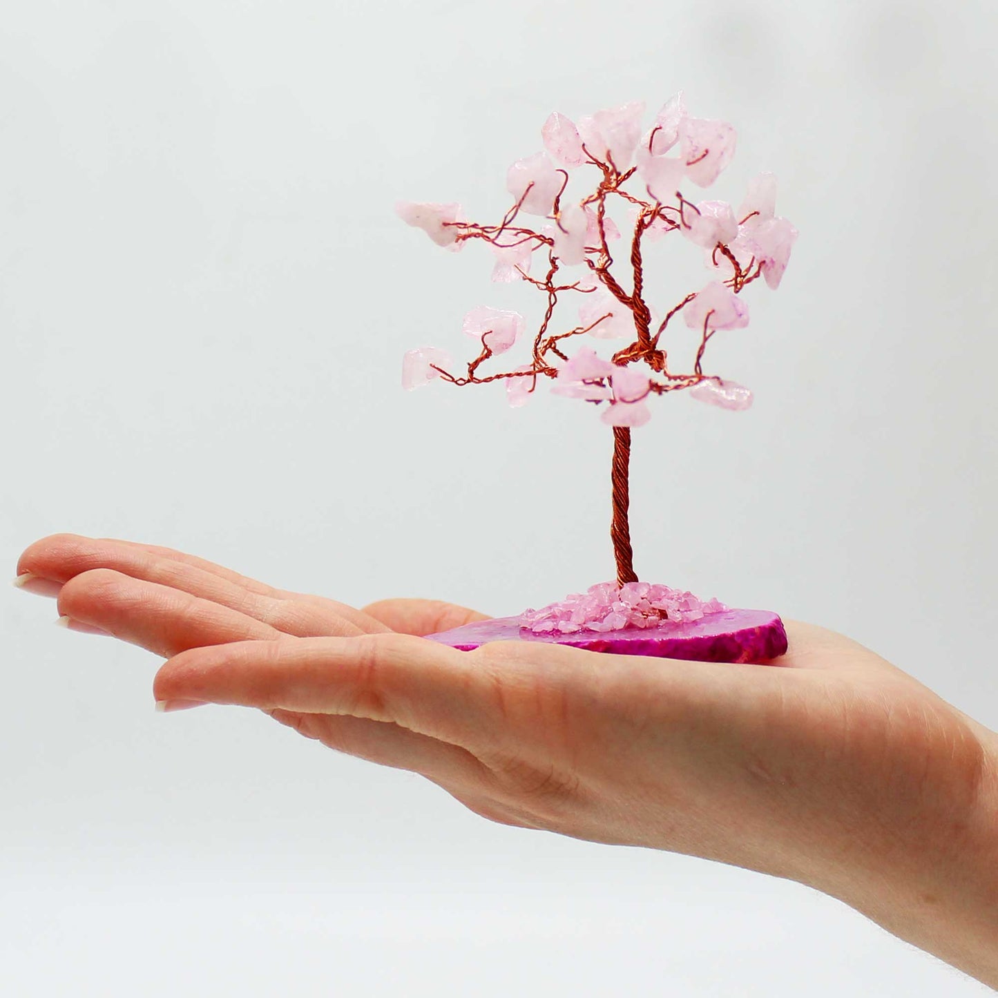 CUARZO ROSA - ÁRBOL