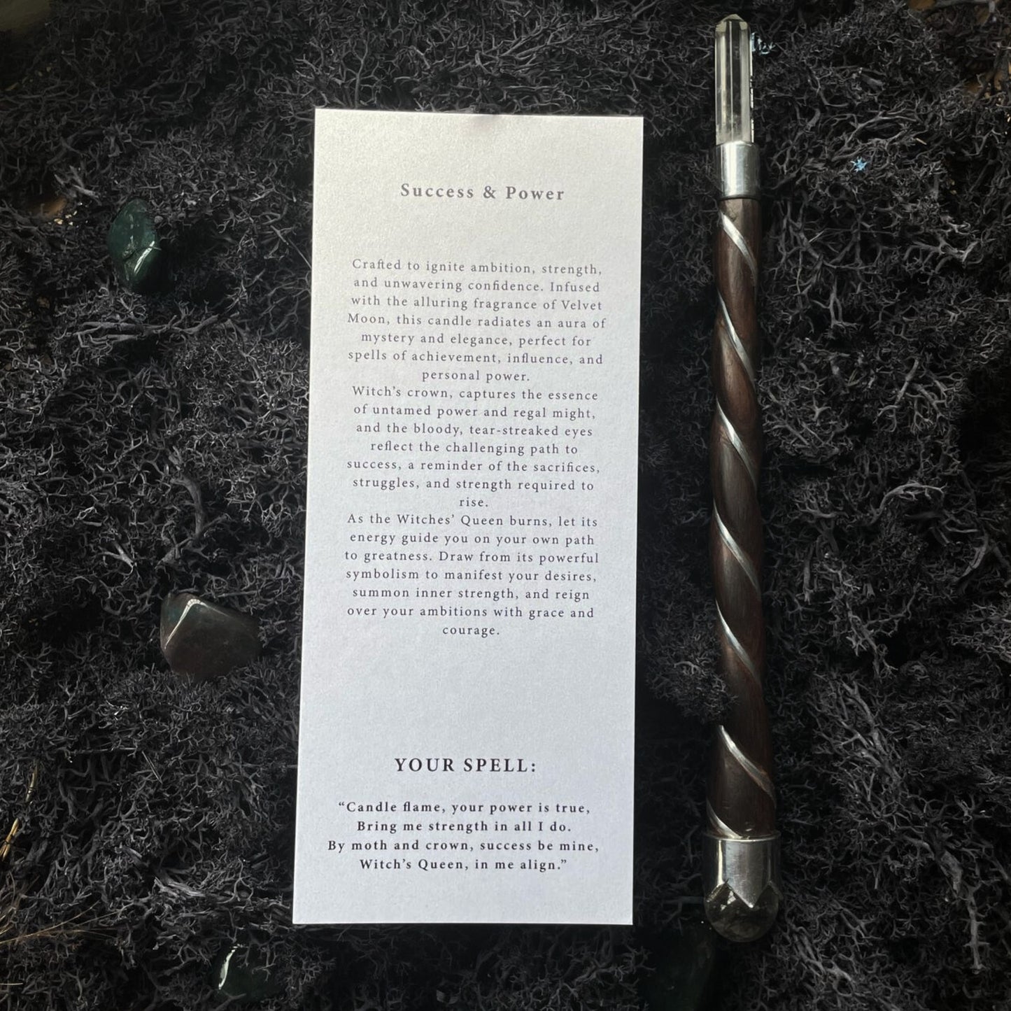 VELA PURIFICADORA - REINA DE LAS BRUJAS