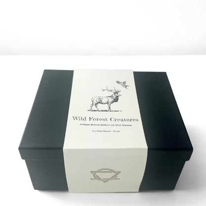 VASOS DE CRIATURAS MÍSTICAS Y SALVAJES DEL BOSQUE - 6 UNIDADES DE 50ML