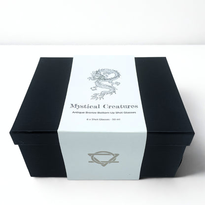 VASOS DE CRIATURAS MÍSTICAS Y SALVAJES DEL BOSQUE - 6 UNIDADES DE 50ML