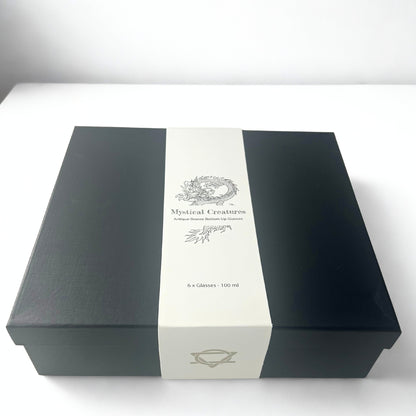 VASOS DE CRIATURAS MÍSTICAS Y SALVAJES DEL BOSQUE - 6 UNIDADES DE 100ML