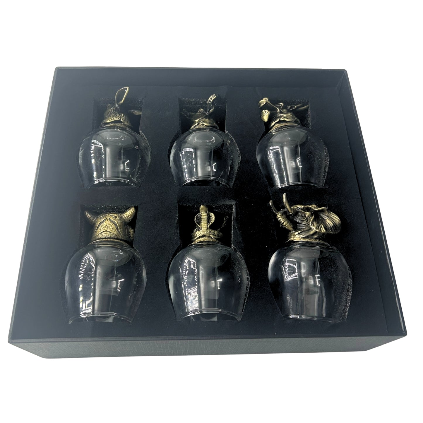 VASOS DE CRIATURAS MÍSTICAS Y SALVAJES DEL BOSQUE - 6 UNIDADES DE 100ML