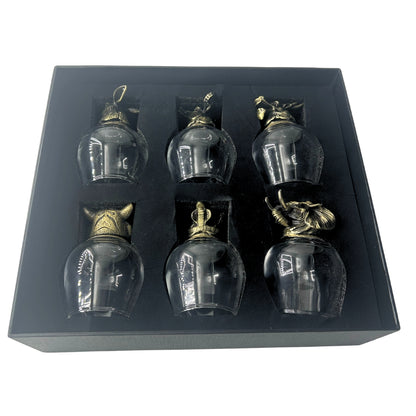 VASOS DE CRIATURAS MÍSTICAS Y SALVAJES DEL BOSQUE - 6 UNIDADES DE 100ML