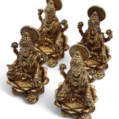DIOSES EN MINIATURA DE LATÓN - LAXMI - 49MM