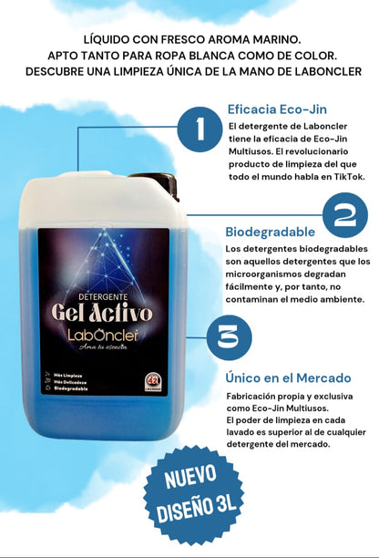 DETERGENTE GEL ACTIVO O SUAVIZANTE BLUME POISON