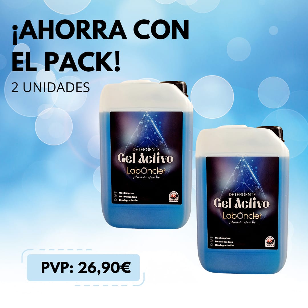 PACK AHORRO LAVADO - DETERGENTE Y SUAVIZANTE + REGALO