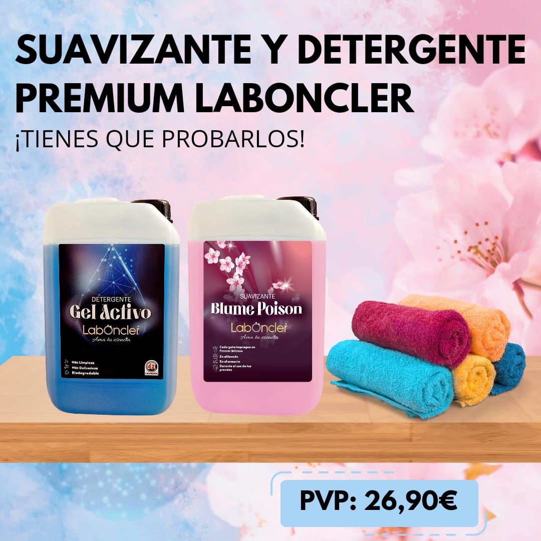 PACK AHORRO LAVADO - DETERGENTE Y SUAVIZANTE + REGALO