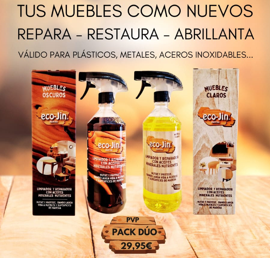 PACK DÚO ÓLEO PARA MADERAS (a elegir) - 720ML x2
