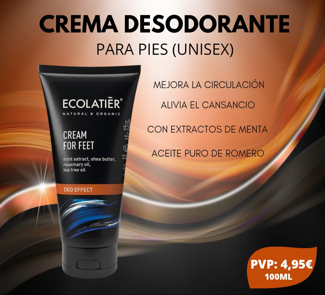 CREMA DESODORANTE PARA PIES