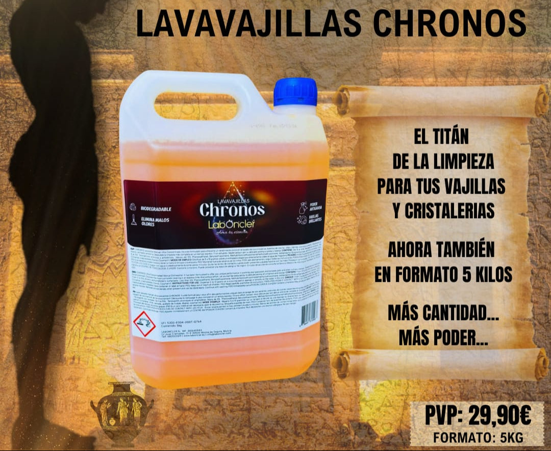 LAVAVAJILLAS MANUAL CHRONOS 5KG (a elegir)