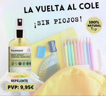 REPELENTE COSMÉTICO DE INSECTOS
