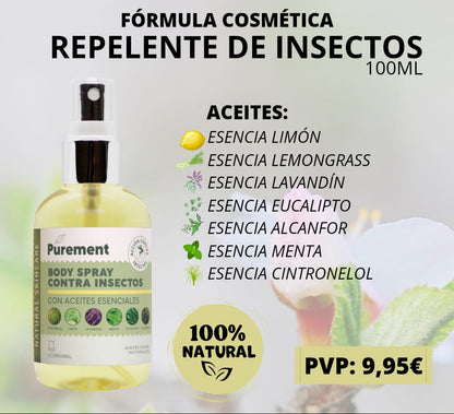 REPELENTE COSMÉTICO DE INSECTOS