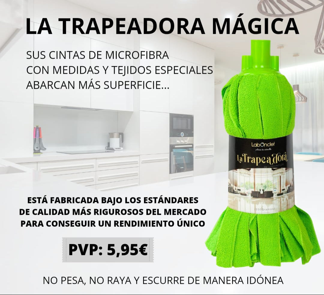 FREGONA (a elegir): ÓPTIMUS 960 O TRAPEADORA MÁGICA