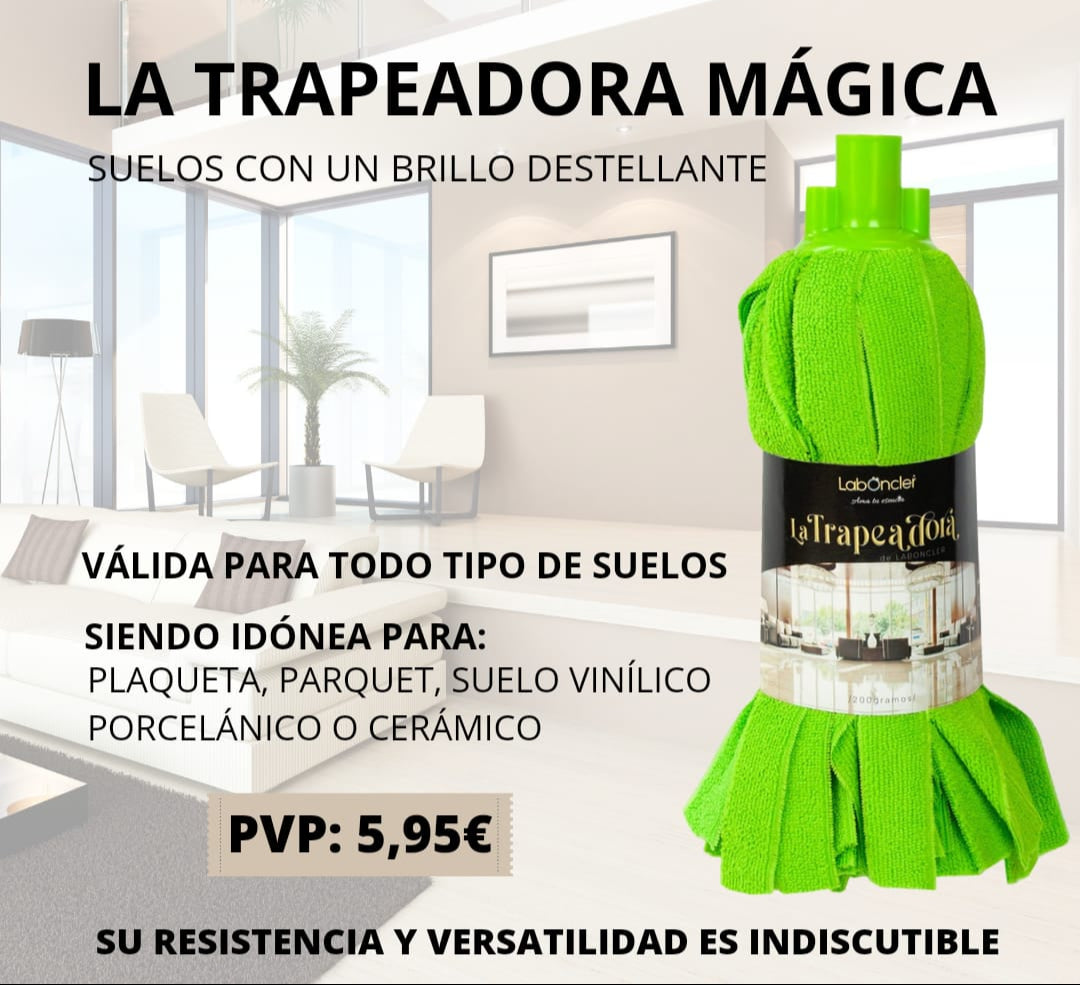 FREGONA (a elegir): ÓPTIMUS 960 O TRAPEADORA MÁGICA