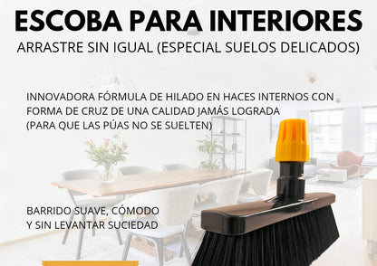 ESCOBA A ELEGIR: INTERIOR, MIXTA O ZÓCALOS