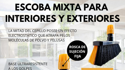 ESCOBA A ELEGIR: INTERIOR, MIXTA O ZÓCALOS