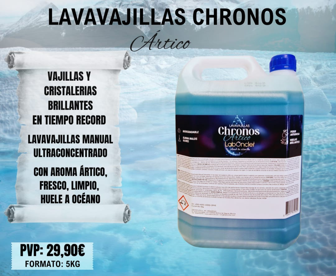 LAVAVAJILLAS MANUAL CHRONOS 5KG (a elegir)