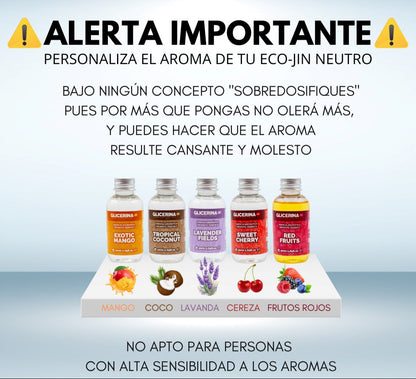 ESENCIAS AROMÁTICAS PARA ECOJIN NEUTRO