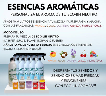 ESENCIAS AROMÁTICAS PARA ECOJIN NEUTRO