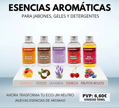ESENCIAS AROMÁTICAS PARA ECOJIN NEUTRO