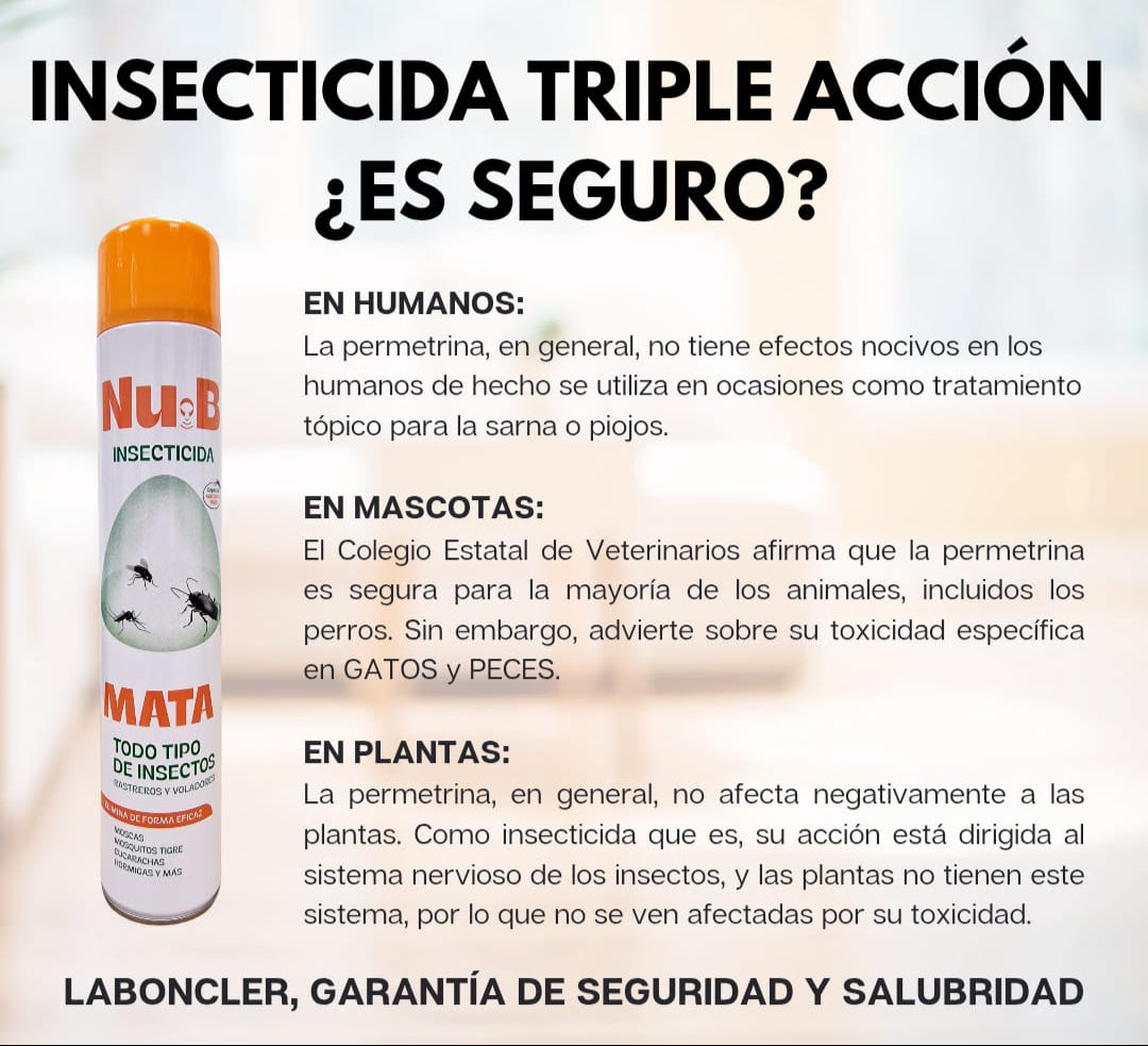 INSECTICIDA NU-B - 750ML
