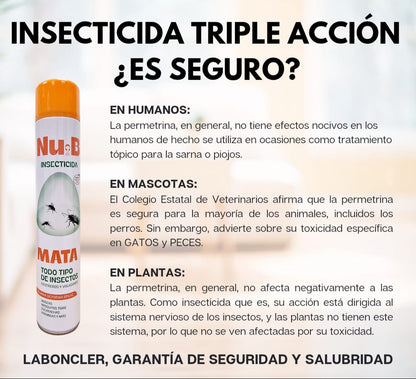 INSECTICIDA NU-B - 750ML