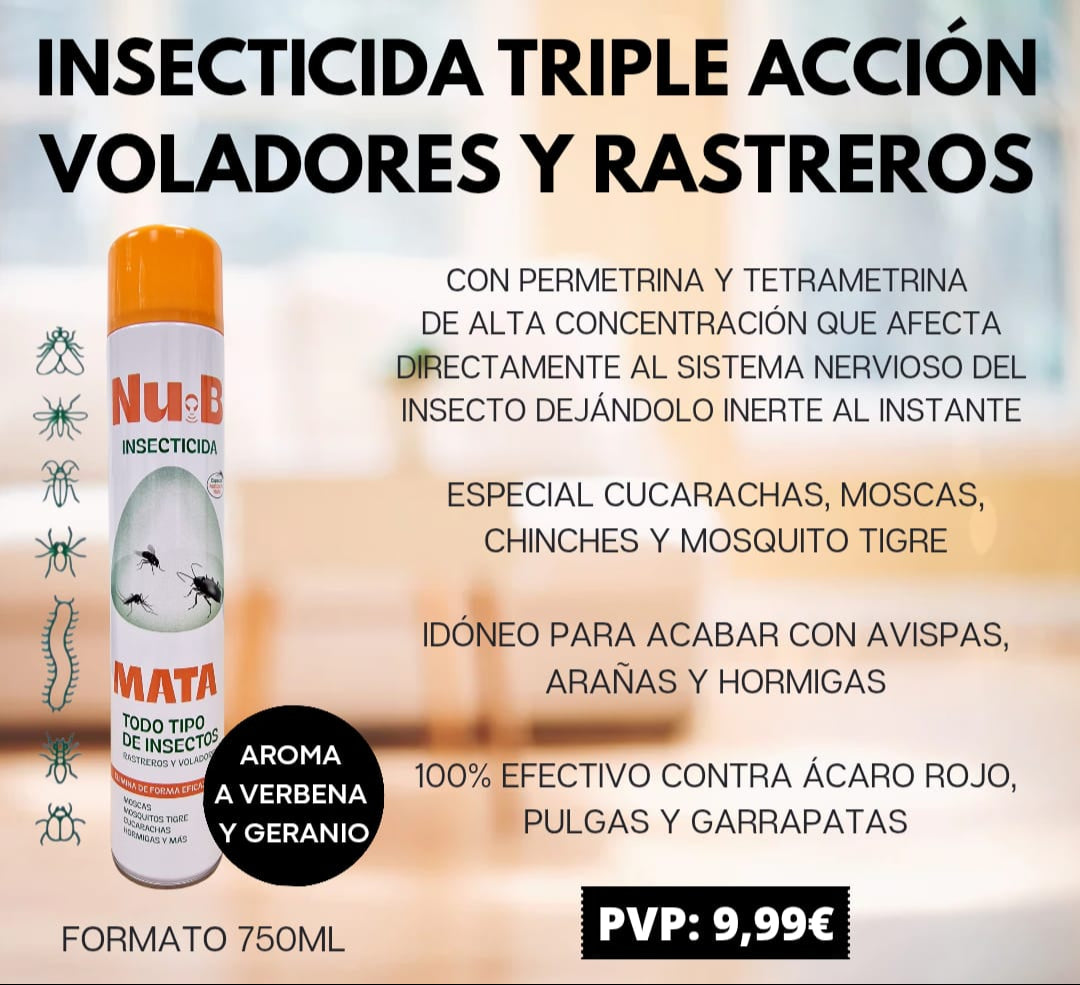 INSECTICIDA NU-B - 750ML
