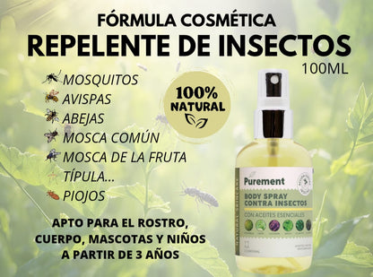 REPELENTE COSMÉTICO DE INSECTOS