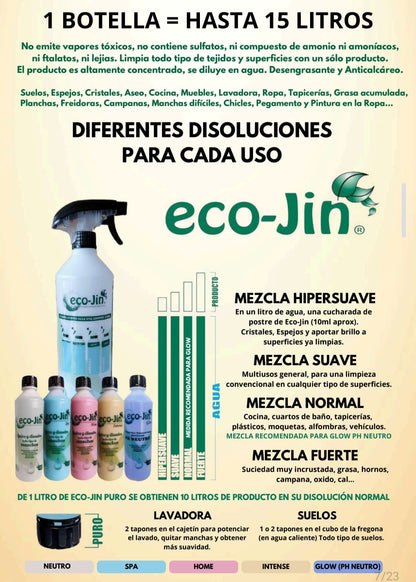 ECO-JIN 1 LITRO (a elegir)