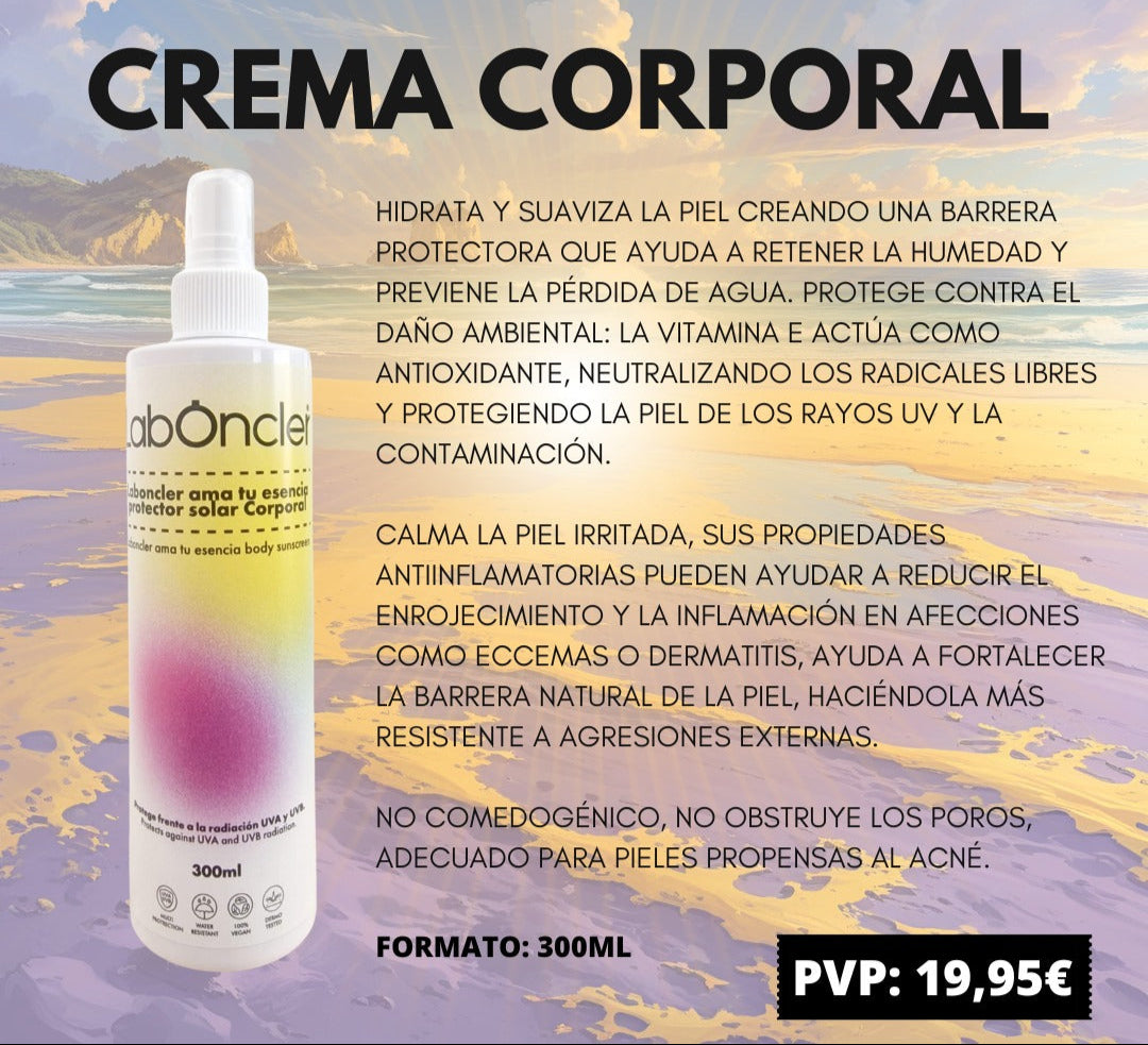 PROTECTOR SOLAR CORPORAL SPF 50 - 300ML