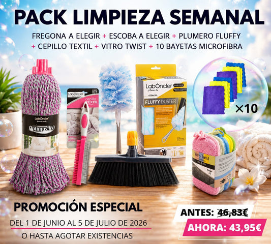 PACK LIMPIEZA SEMANAL
