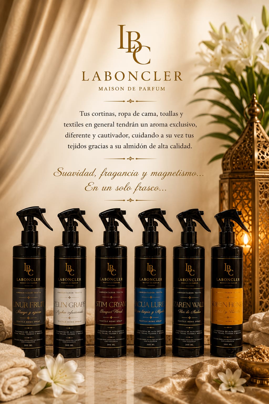 AMBIENTADOR TEXTIL - ÉTER COLLECTION