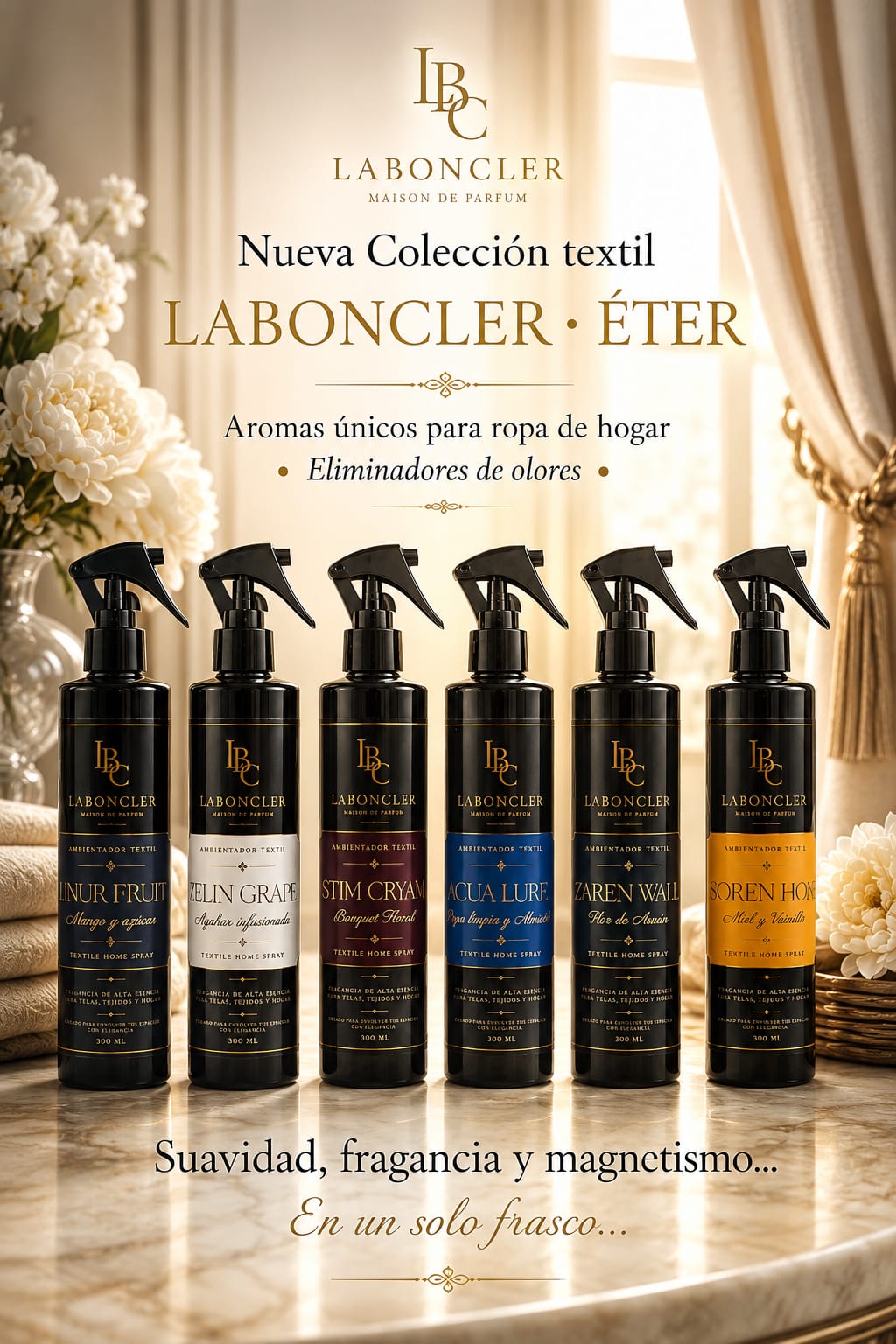 AMBIENTADOR TEXTIL - ÉTER COLLECTION